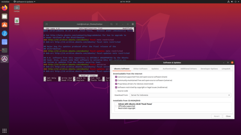 Cara Mengganti Repository di Ubuntu Semua Versi